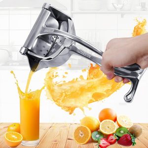 Stainless Steel Manual Hand Press Juicer Squeezer household fruit juicer